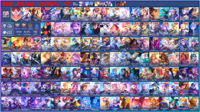 Thuê Acc LIEN QUAN #110 - VuaGame24h