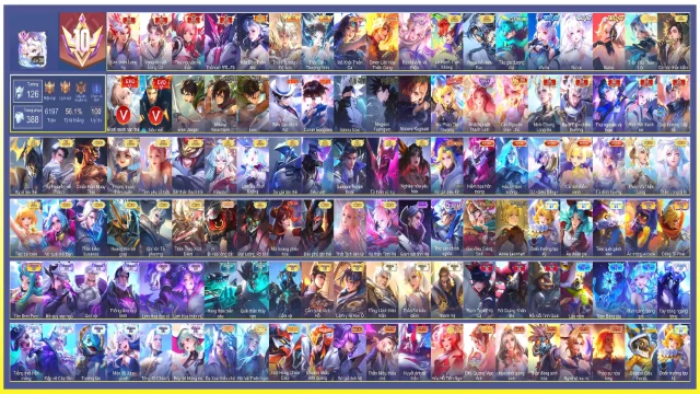 Thuê Acc LIEN QUAN #111 - VuaGame24h