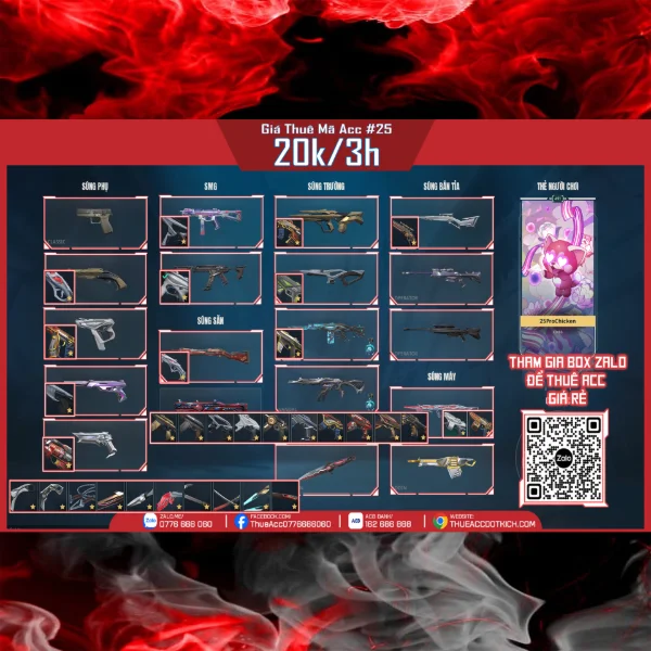 Thuê Acc VALORANT #25 - VuaGame24h