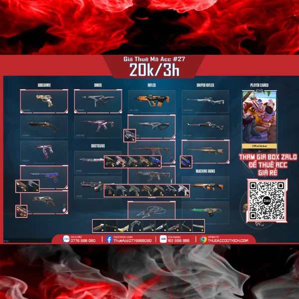 Ảnh chi tiết #1 của Acc Valorant - VuaGame24h