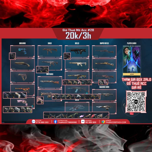 Ảnh chi tiết #1 của Acc Valorant - VuaGame24h